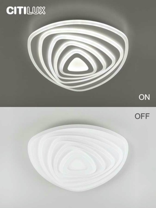 Потолочный светодиодный светильник Citilux Триест Смарт CL737A35E