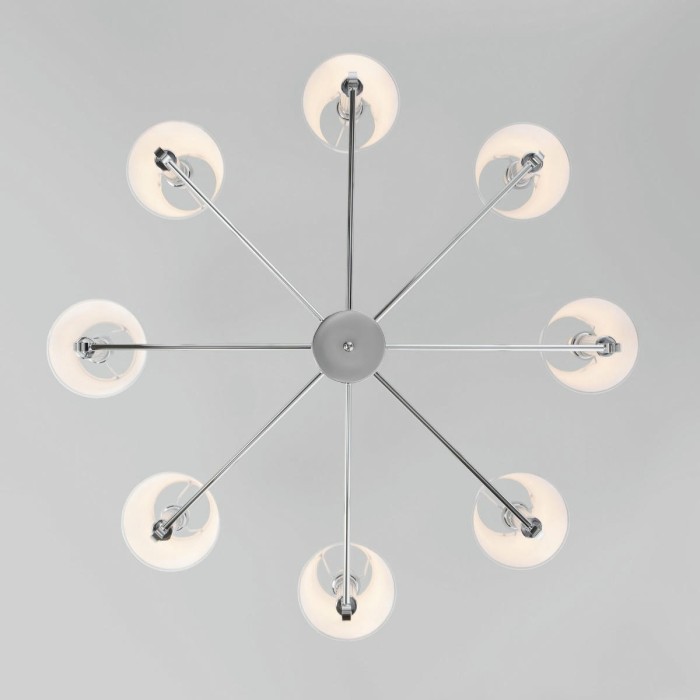 Потолочная люстра Eurosvet 60145/8 хром