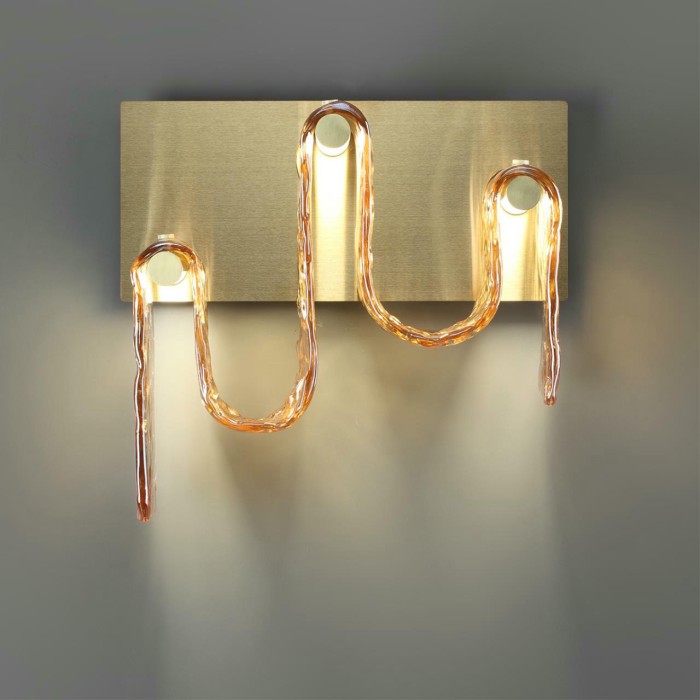 Настенный светодиодный светильник Odeon Light L-Vision Flow 5105/16WL