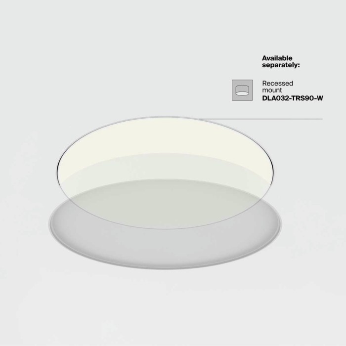 Потолочный светодиодный светильник Maytoni Zon C032CL-90W4K-RD-W