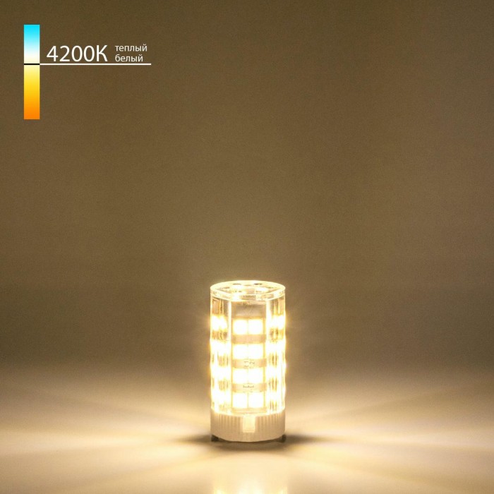 Лампа светодиодная Elektrostandard G9 5W 4200K прозрачная a049869