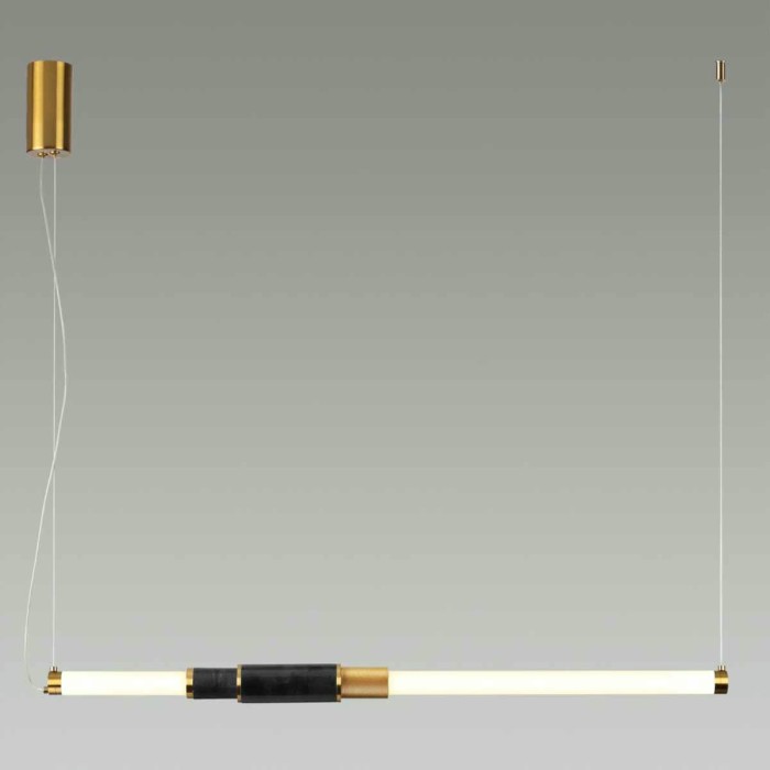 Подвесной светодиодный светильник Odeon Light Midcent Marmi 4361/14L