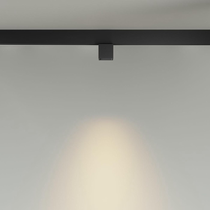 Трековый светодиодный светильник Maytoni Technical Magnetic Exility Alfa S TR133-2-7W3K-B