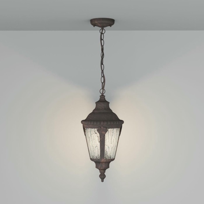 Уличный подвесной светильник Maytoni Goiri O029PL-01BZ