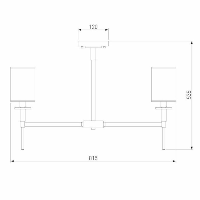 Подвесная люстра Eurosvet Brielle 60132/8 латунь