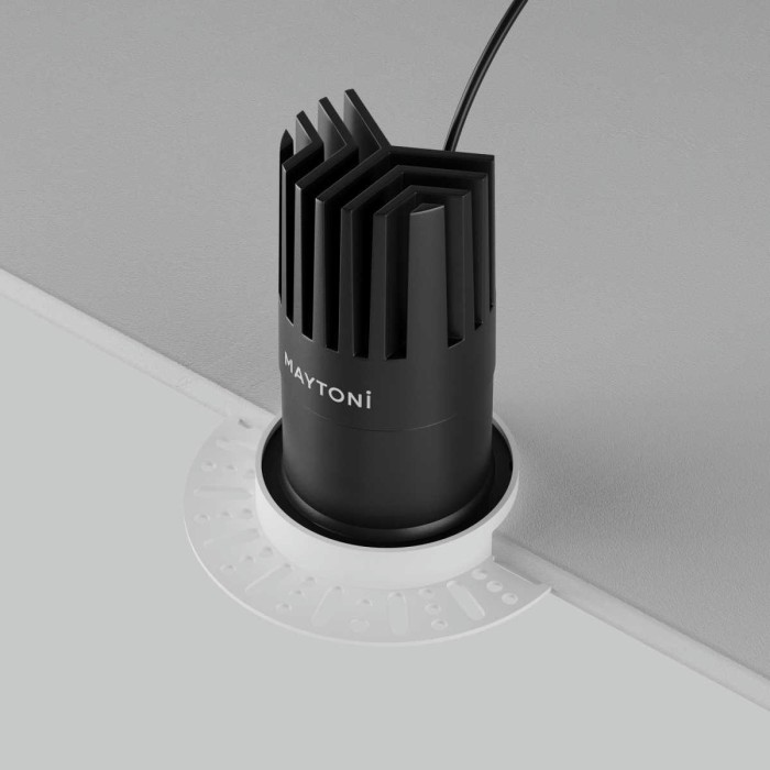 Встраиваемый светильник Maytoni Technical Dip DL122-15W-4K-TRS-B