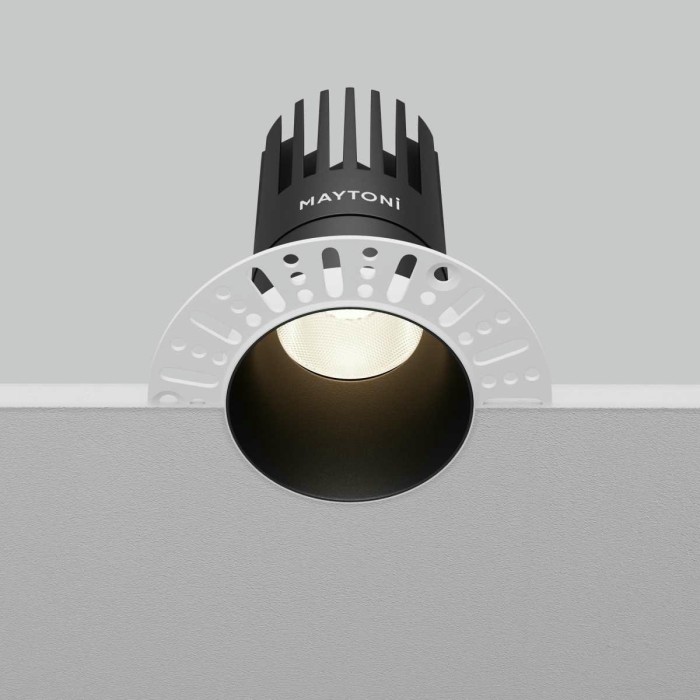 Встраиваемый светильник Maytoni Technical Dip DL122-15W-4K-TRS-B