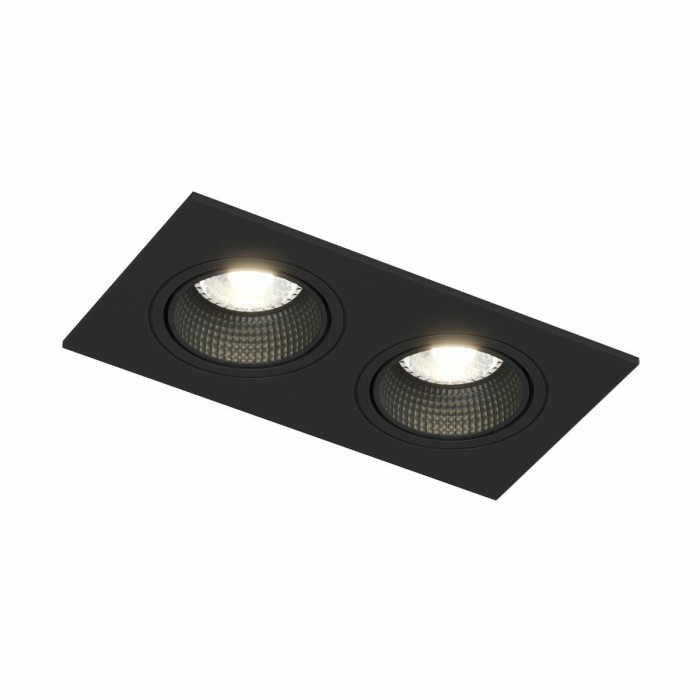 Встраиваемый светильник Denkirs Rodvig DK3072-BK