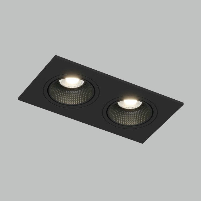 Встраиваемый светильник Denkirs Rodvig DK3072-BK