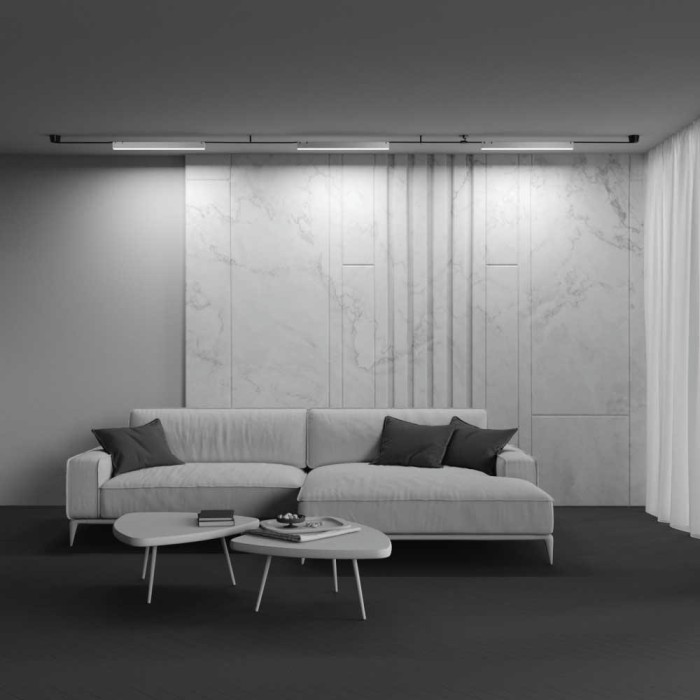 Подвесной светодиодный светильник Maytoni Technical Pendant system Parity Basis TR129B-24W4K-W