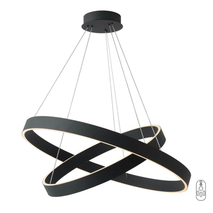 Подвесная люстра Crystal Lux TRON SP123W LED BLACK