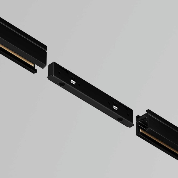 Коннектор питания прямой Maytoni Technical Accessories for tracks Levity TRA184IPC-1B