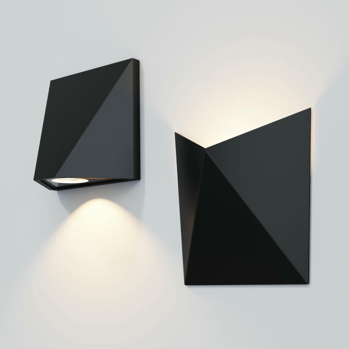 Уличный настенный светодиодный светильник Maytoni Beekman O802WL-L7B