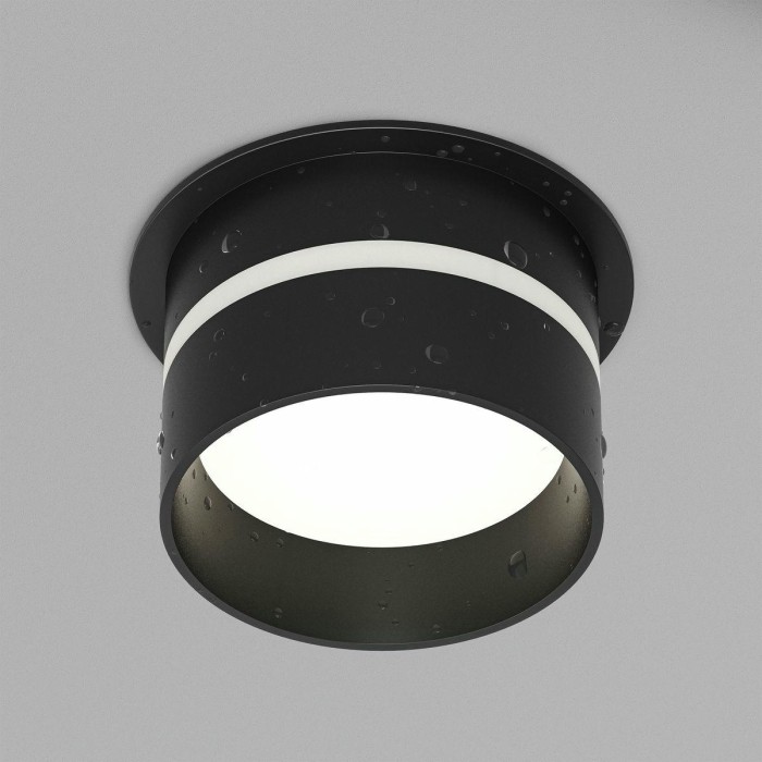 Встраиваемый светильник Denkirs Ribe DK2404-BK