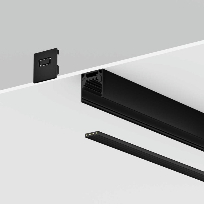 Профиль для уличной трековой системы Maytoni Outdoor O-TR002OH-P-B3M