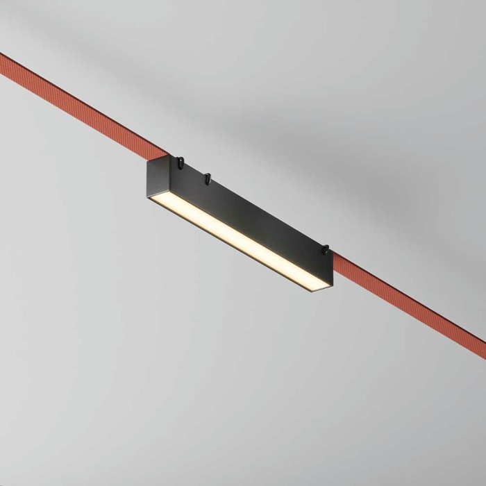 Подвесной светодиодный светильник Maytoni Technical Pendant system Parity Basis TR129B-12W3K-B