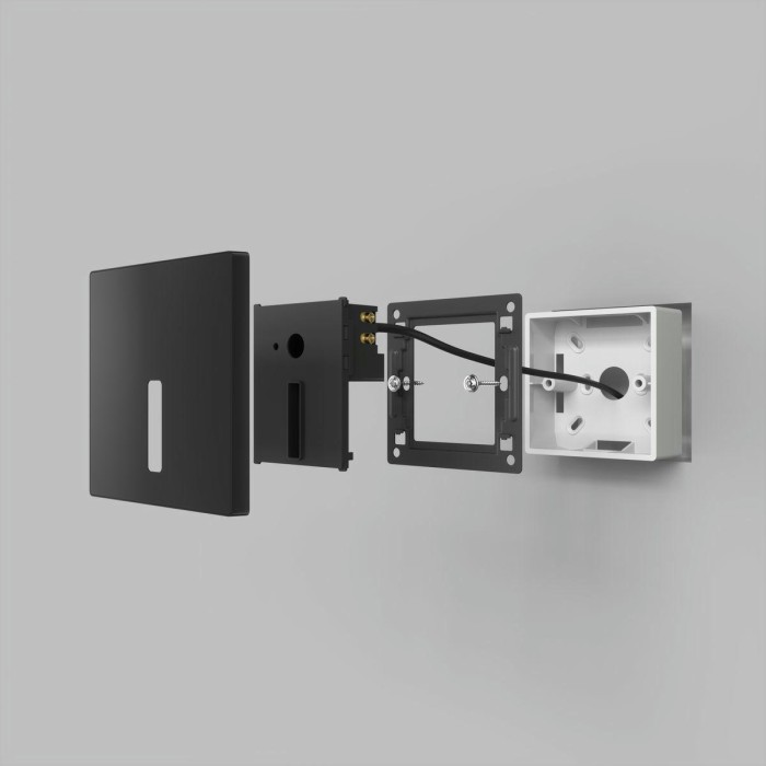 Настенный светодиодный светильник Denkirs Troms DK1030-BK