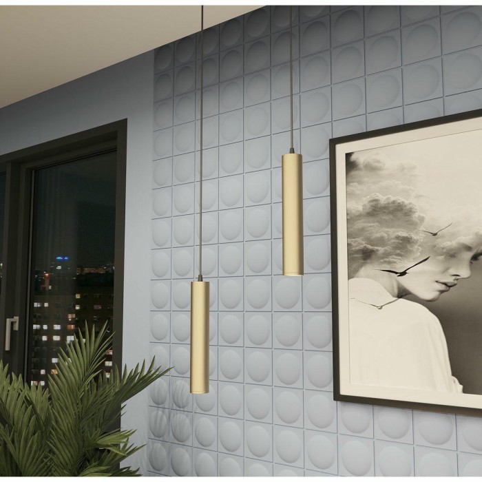 Трековый светильник Denkirs Solid Tube DK6210-BG