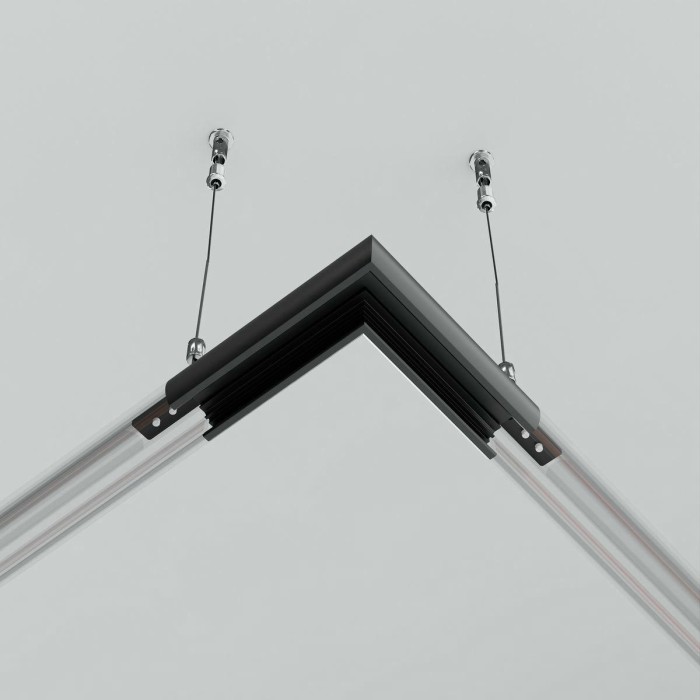 Коннектор L-образный Maytoni Exility TRAM034CL-R-41B