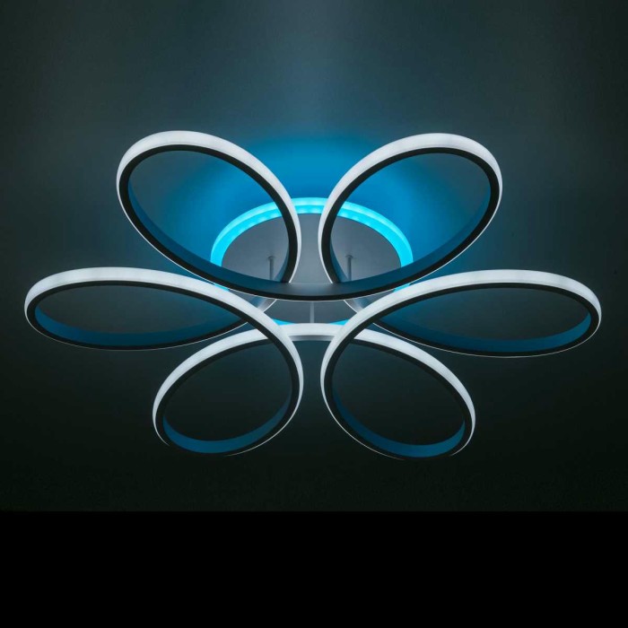 Потолочная светодиодная люстра Citilux Сезар Смарт CL233A170E