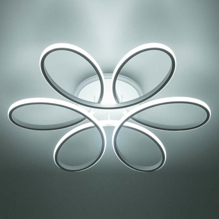 Потолочная светодиодная люстра Citilux Сезар Смарт CL233A170E