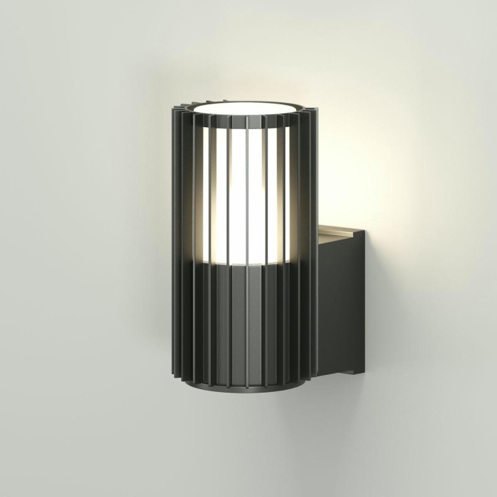 Уличный настенный светильник Denkirs Farsun DK9722-BK