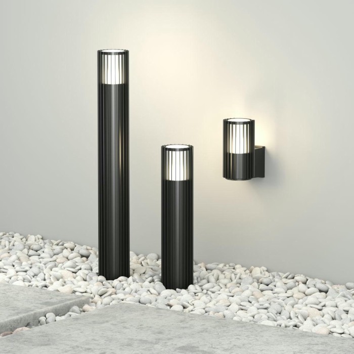 Уличный настенный светильник Denkirs Farsun DK9722-BK