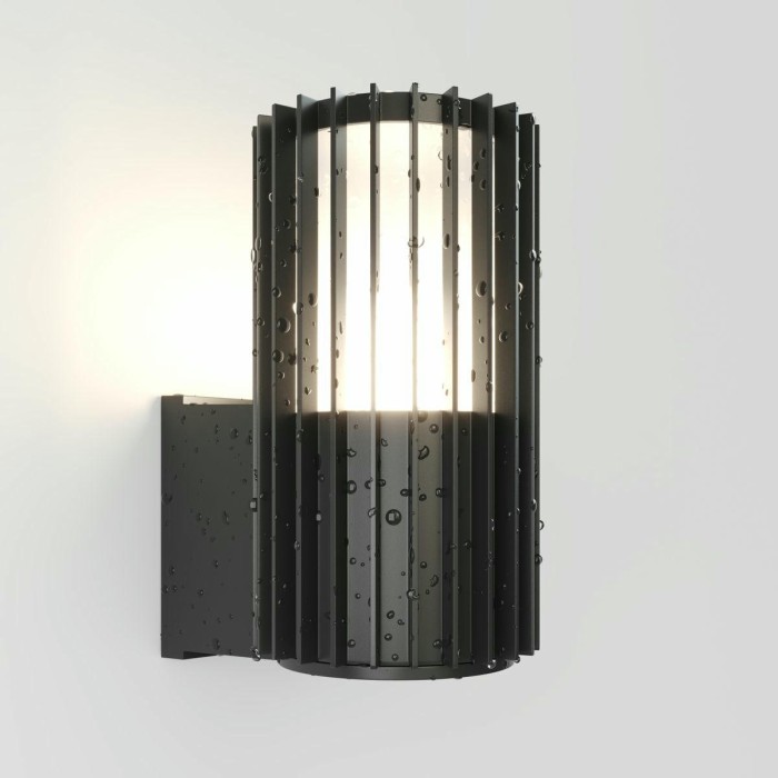 Уличный настенный светильник Denkirs Farsun DK9722-BK