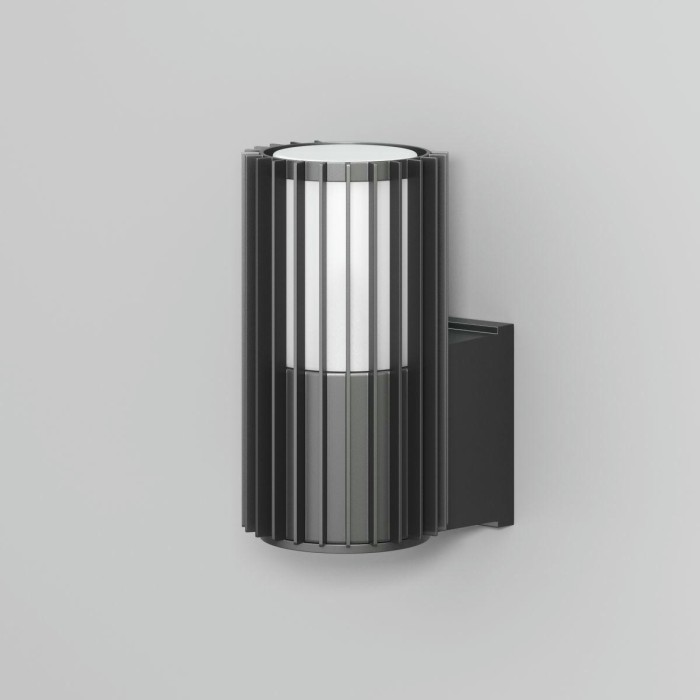 Уличный настенный светильник Denkirs Farsun DK9722-BK