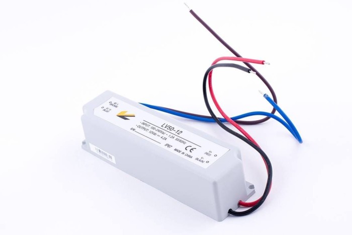 Блок питания SWG 12V 50W IP67 4A LV-50-12 000101