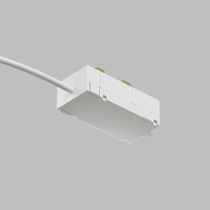 Подвод питания для шинопровода Denkirs Smart Base TR2100-WH