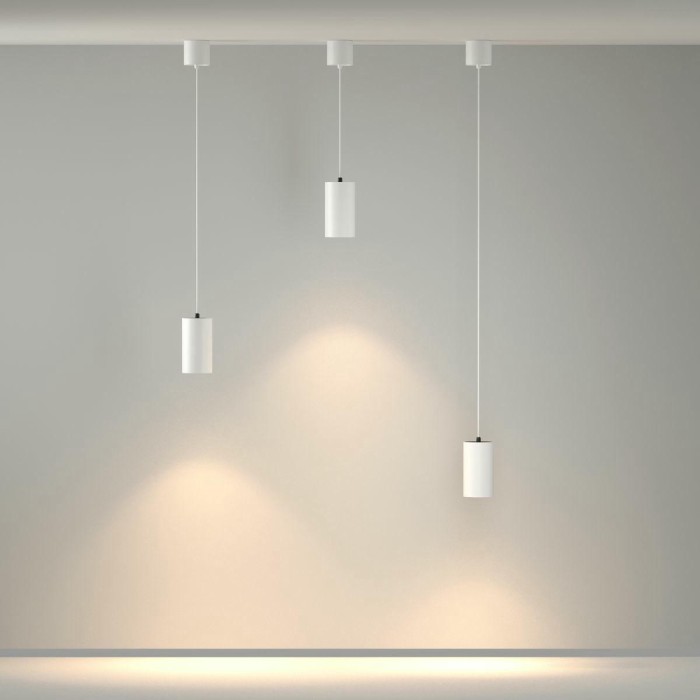 Подвесной светодиодный светильник Maytoni Technical Vol P100PL-20W3K-W