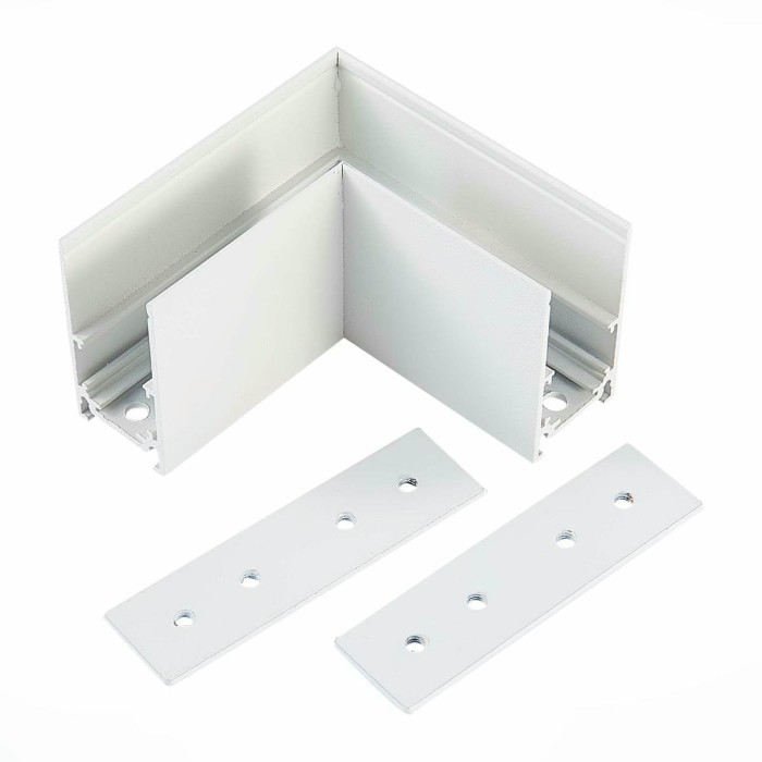 Угол-соединитель для подвесног /накладного магнитного шинопровода ST Luce SKYLINE 48 ST1007.519.00