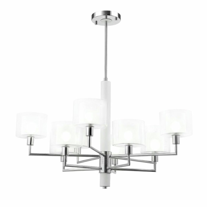 Подвесная люстра Crystal Lux Maestro SP-PL5+5 Chrome