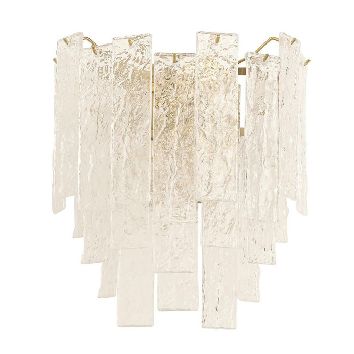 Настенный светильник Crystal Lux Ricardo AP3 Brass