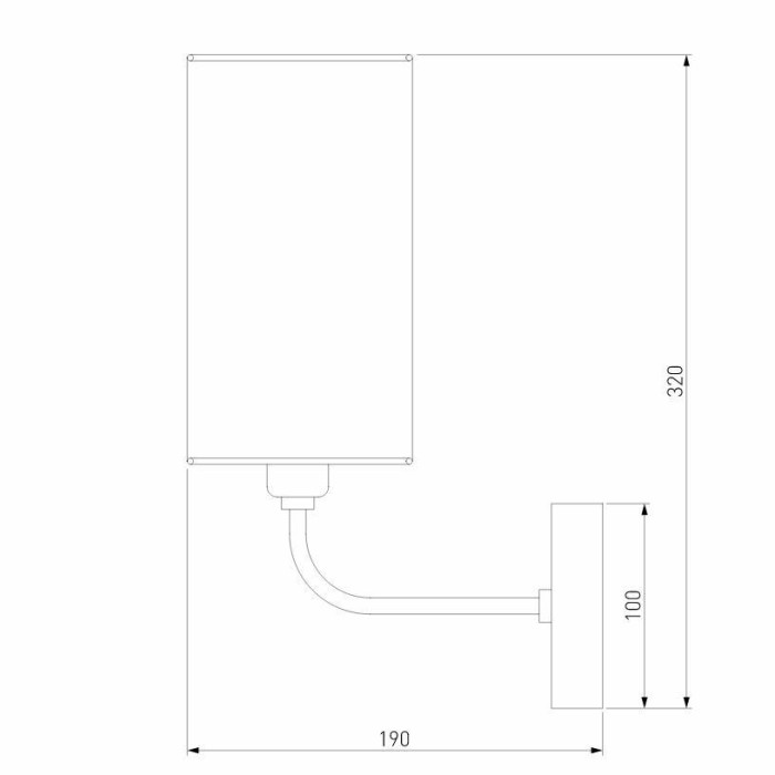 Бра Eurosvet Purezza 60128/1 хром