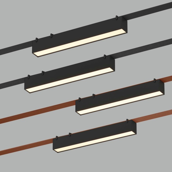 Трековый светильник Denkirs Belty Linear DK5575-BK