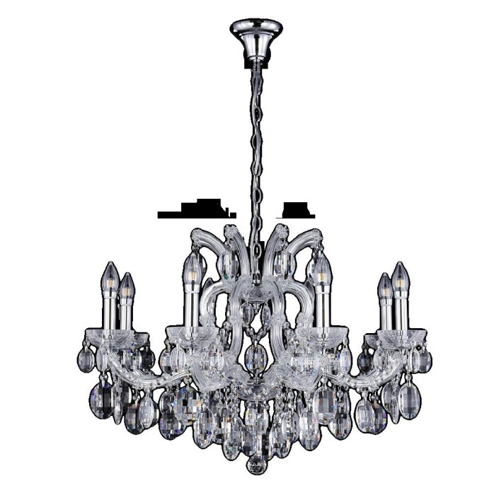 Подвесная люстра Crystal Lux Hollywood SP8 Chrome