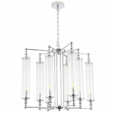 Подвесная люстра Crystal Lux Tomas SP8 D650 Chrome