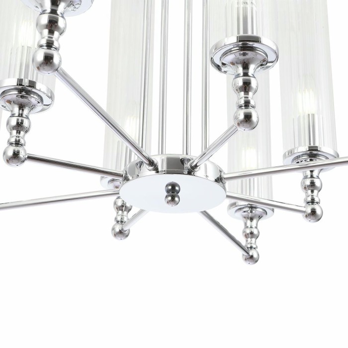 Подвесная люстра Crystal Lux Tomas SP8 D650 Chrome