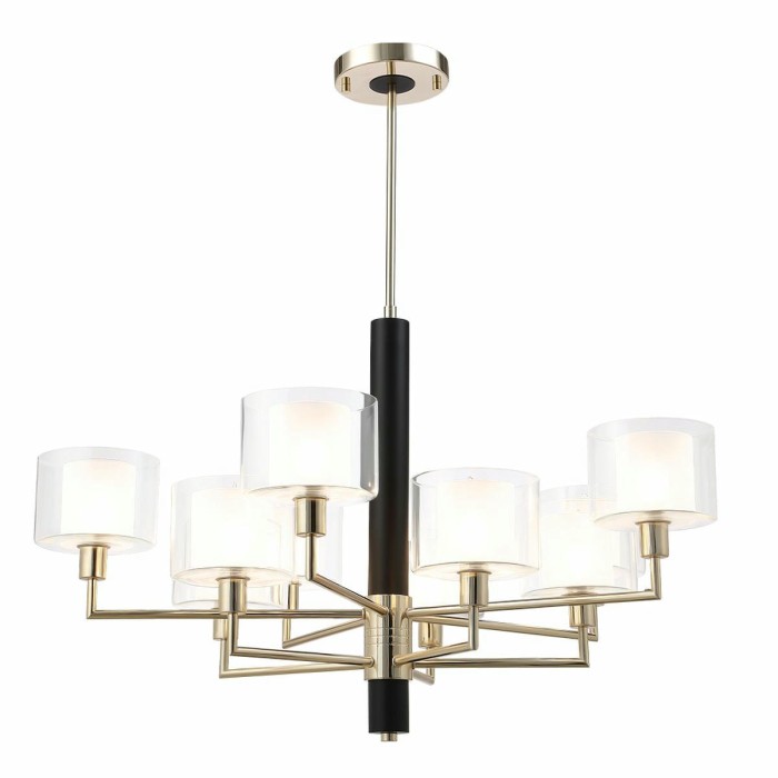 Подвесная люстра Crystal Lux MAESTRO SP-PL5+5 GOLD