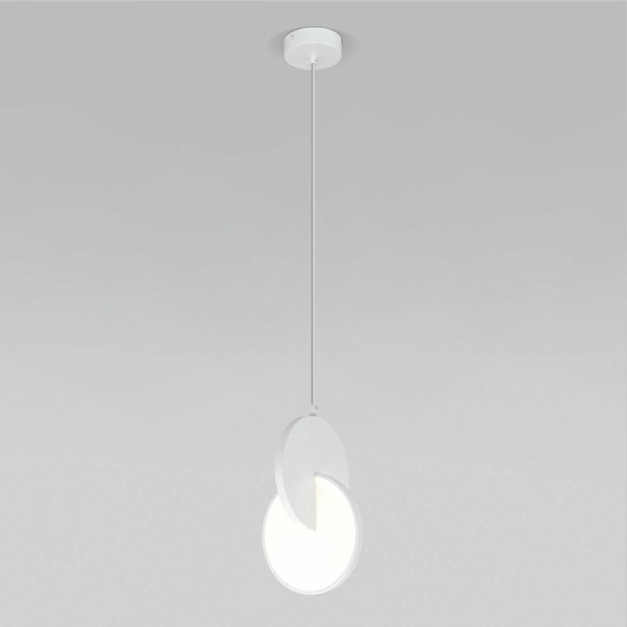 Подвесной светодиодный светильник Eurosvet Lang 50225/1 Led белый