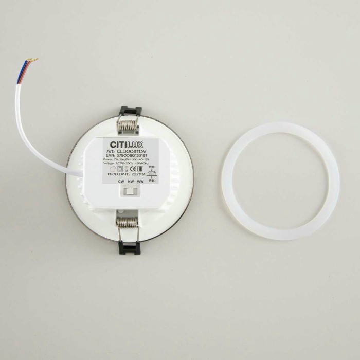 Встраиваемый светодиодный светильник Citilux Акви CLD008113V