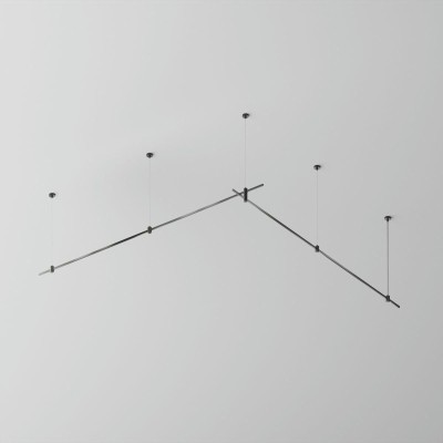 Основание на тросовых подвесах Hang для трековых светильников Maytoni Technical Flarity TFC-Flar-H06-B