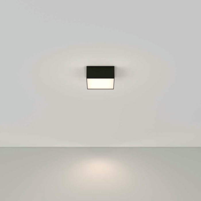 Потолочный светодиодный светильник Maytoni Technical Zon C032CL-12W4K-SQ-B