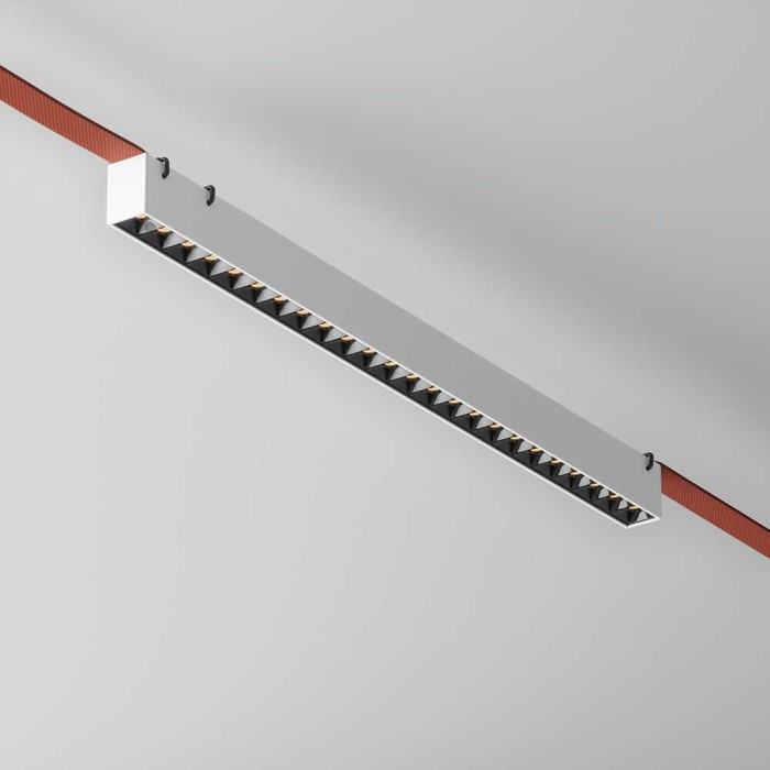 Подвесной светодиодный светильник Maytoni Technical Pendant system Parity Points TR128B-24W3K-M-W