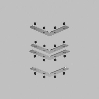 Соединитель угловой Denkirs Smart Slott TR2019-AL