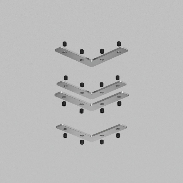 Соединитель угловой Denkirs Smart Slott TR2019-AL