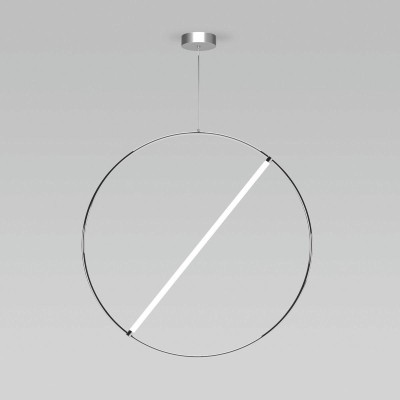 Подвесной светодиодный светильник Eurosvet Element 90283/1 хром