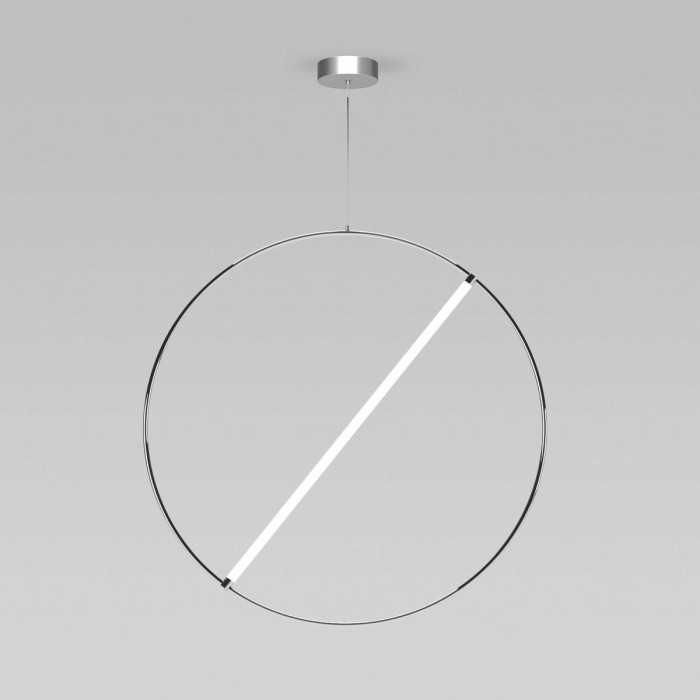 Подвесной светодиодный светильник Eurosvet Element 90283/1 хром